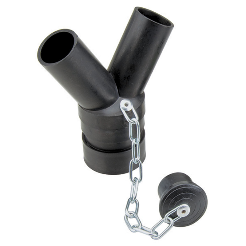 Conductive "Y" Inlet Adaptor