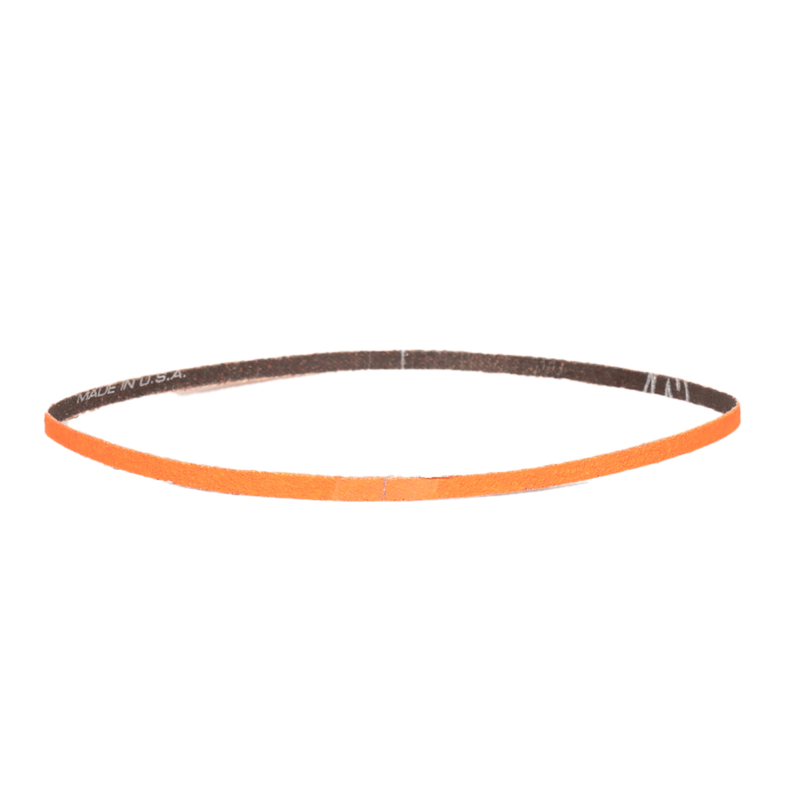 1/4" (6 mm) W x 18" (457 mm) L 80 Grit DynaCut Premium Ceramic Belt