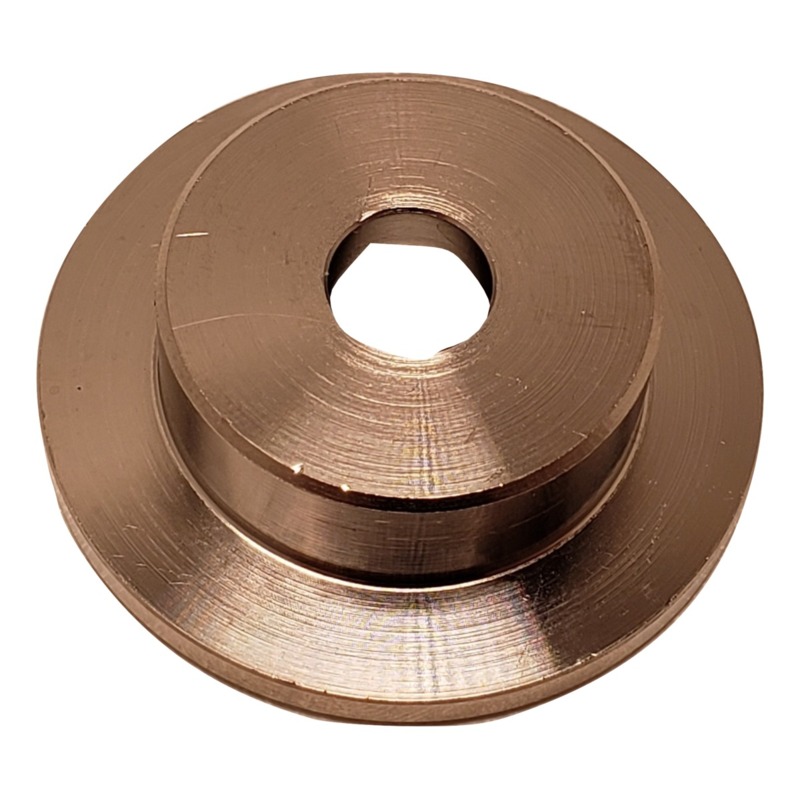 1" Front Flange W/Bright Zinc