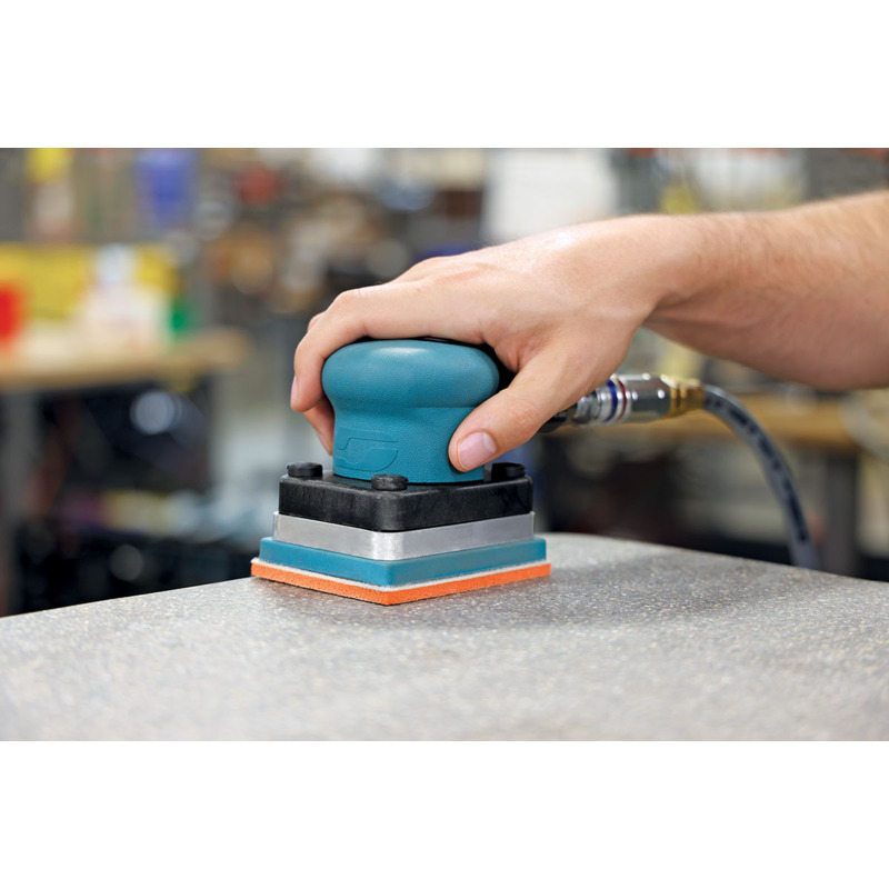 Dynabug II Orbital Sander, Non-Vacuum, 3"x 4" Hook Pad