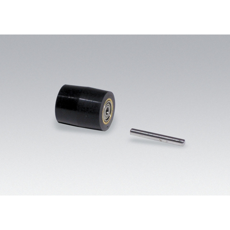 Contact Wheel Ass'y, 3/4" Dia. x 7/8" W x 3/8" I.D., Crown Face, 70 Duro Rubber