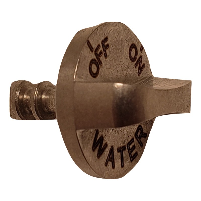 Knob-Water Valve, Marked