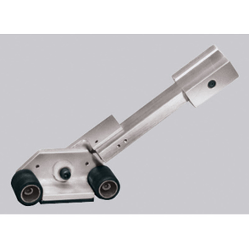 Contact Arm Ass'y, 1'' Dia. X 1'' W, Smooth Rubber, 2 Wheels, 80 Duro