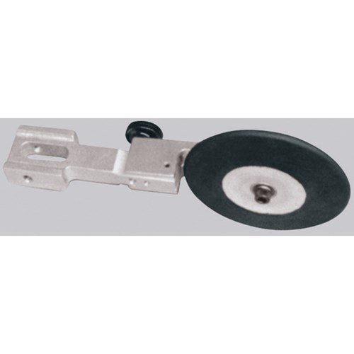 Contact Arm Ass'y, 4'' Dia. X 1/2'' W, Radiused Rubber, 70 Duro