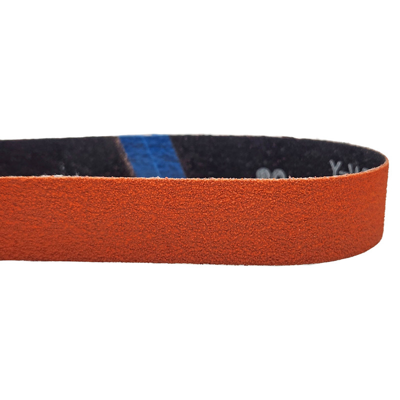 1" (25 mm) W x 24" (610 mm) L 80 Grit DynaCut Premium Ceramic Belt