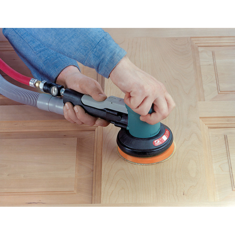 5" (127 mm) Dia. Two-Hand Dynorbital Random Orbital Sander, Self-Generated Vacuum