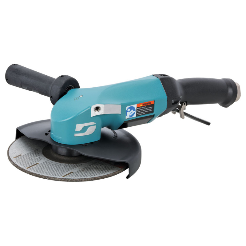 7" (180 mm) Dia. Right-Angle Depressed Center Wheel Grinder with Auto Balancer
