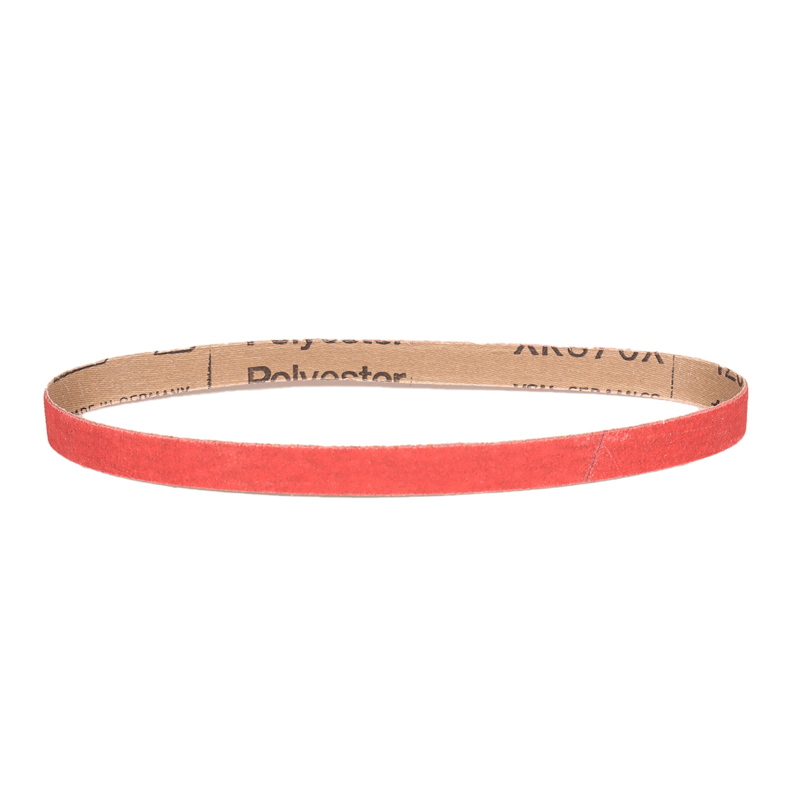 1/2" (13 mm) W x 18" (457 mm) L 120 Grit Ceramic DynaCut Belt