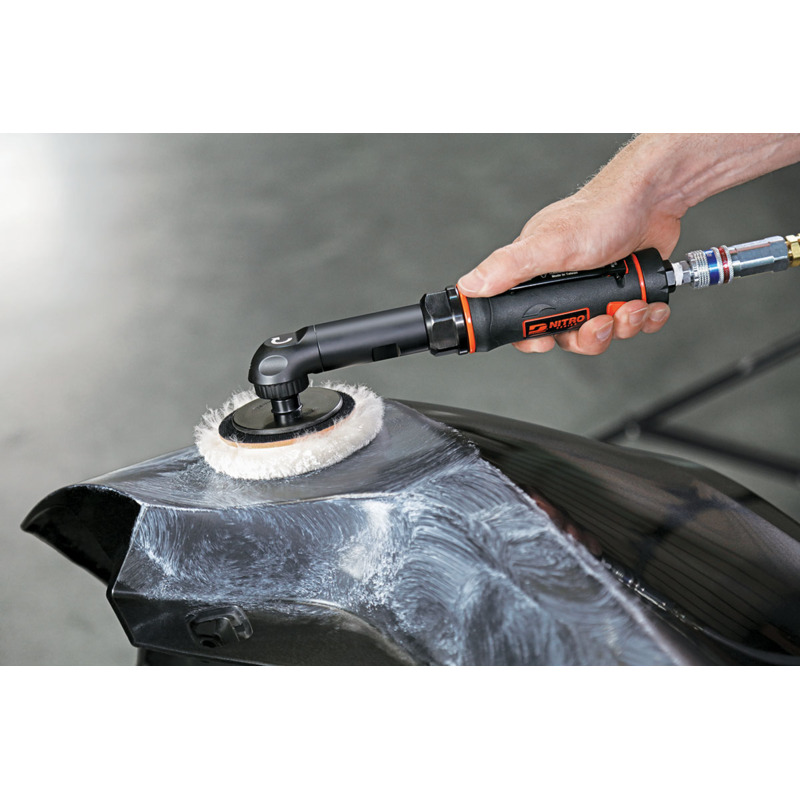 3" Extension Buffer/Polisher, 2,700 RPM, Right Angle