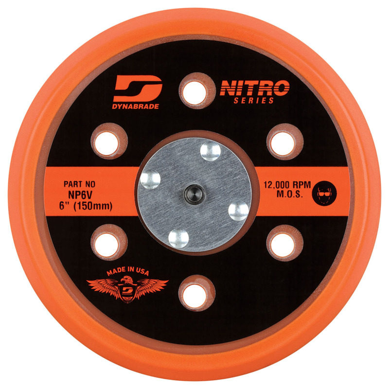 6" (150 mm) Dia. Nitro Series Vacuum Disc Pad