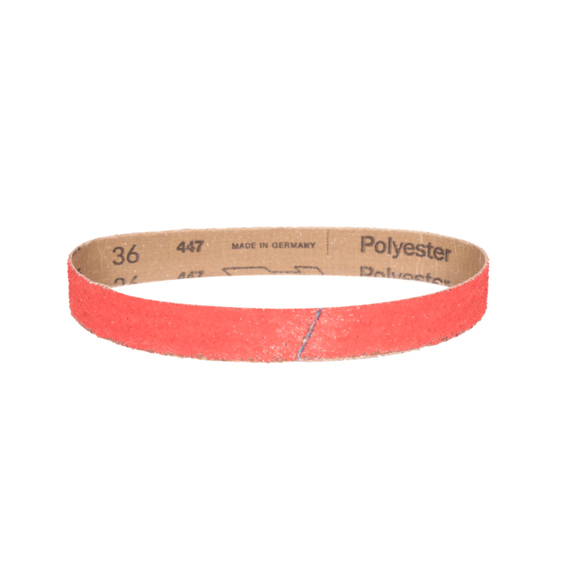 1" (25 mm) W x 18" (457 mm) L 36 Grit Ceramic DynaCut Belt