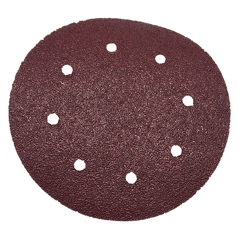 8" Dia. x 40 Grit Hook Face Vac